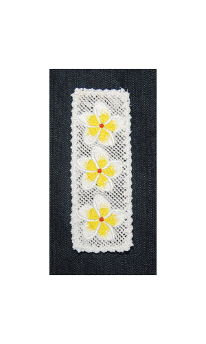 Small Frangipani Bookmark