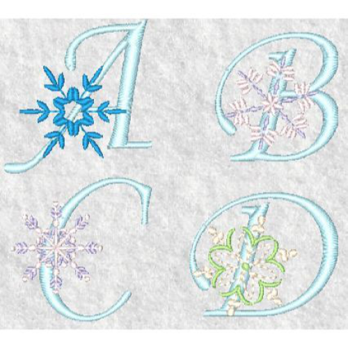 Snowflake Alpha Set