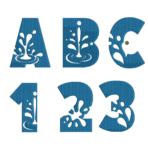 Splash Font Set