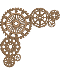 Steampunk Cogs Corner
