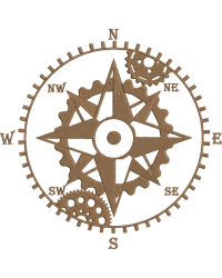 Steampunk Compass