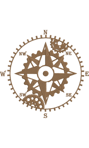 Steampunk Compass
