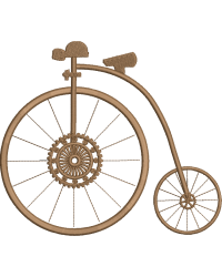 Steampunk Penny Farthing