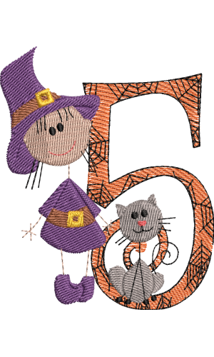 Sticky Witch Number 5 Sticky Witch Number 5