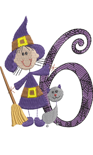 Sticky Witch Number 6