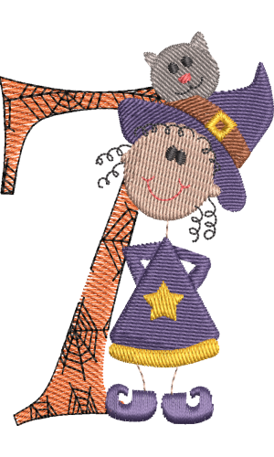 Sticky Witch Number 7 Sticky Witch Number 7