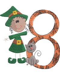 Sticky Witch Number 8