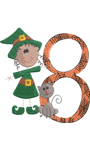 Sticky Witch Number 8 Sticky Witch Number 8