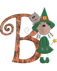 Sticky Witch Letter B