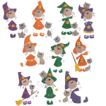 Sticky Witch Design Set