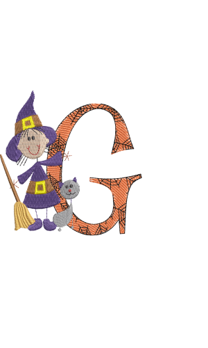 Sticky Witch Letter G