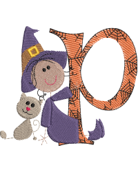 Sticky Witch Letter P