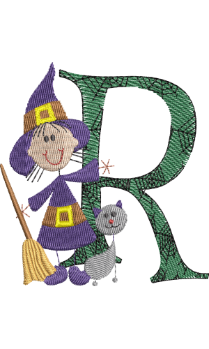 Sticky Witch Letter R Sticky Witch Letter R