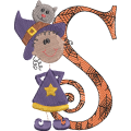 Sticky Witch Letter S
