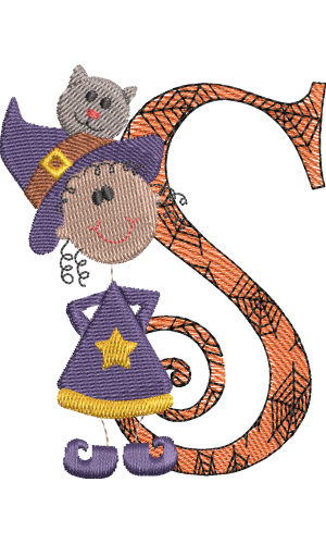 Sticky Witch Letter S Sticky Witch Letter S