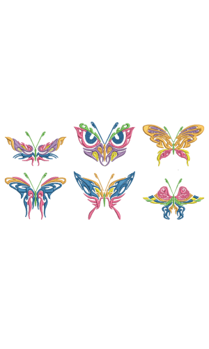 Tattoo Butterfly Set