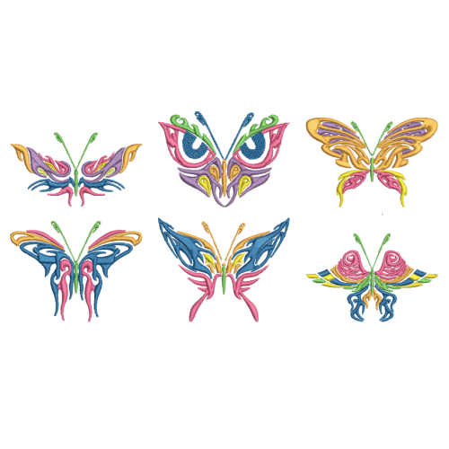 Tattoo Butterfly Set