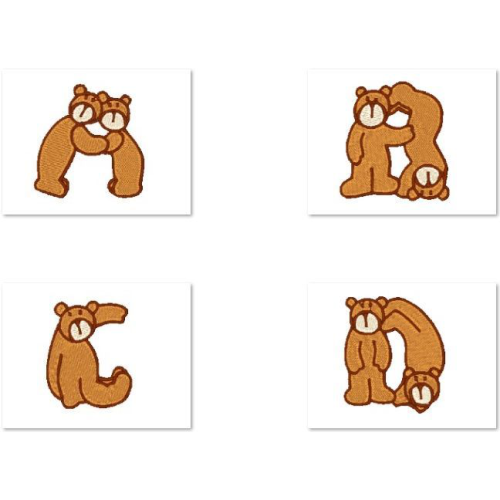 Teddy Bear Alphabet