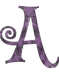 Whimsical Letter A