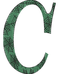 Whimsical Letter C