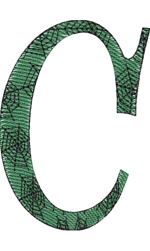 Whimsical Letter C