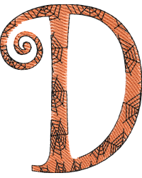 Whimsical Letter D