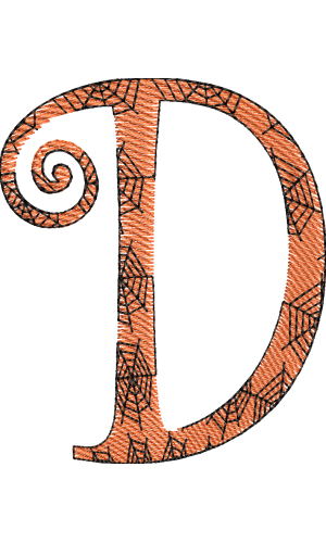 Whimsical Letter D