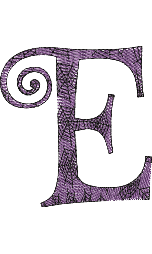 Whimsical Letter E Whimsical Letter E