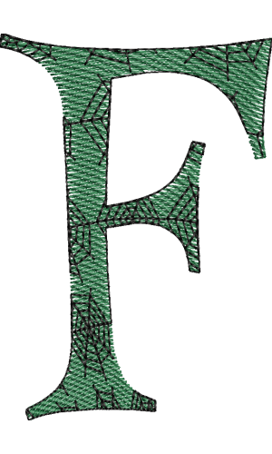 Whimsical Letter F