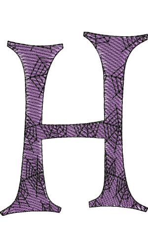 Whimsical Letter H