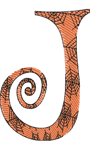Whimsical Letter J