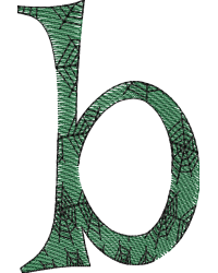 Whimsical Lowercase b