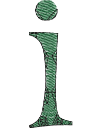 Whimsical Lowercase i
