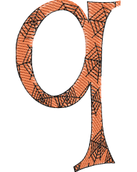 Whimsical Lowercase q