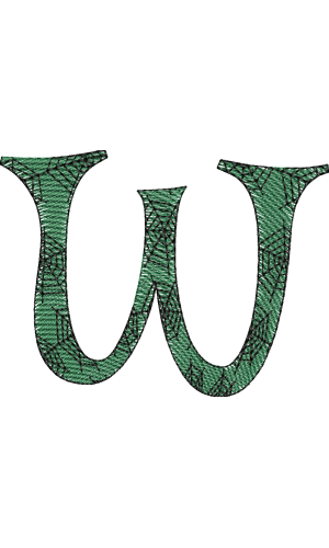 Whimsical Lowercase w