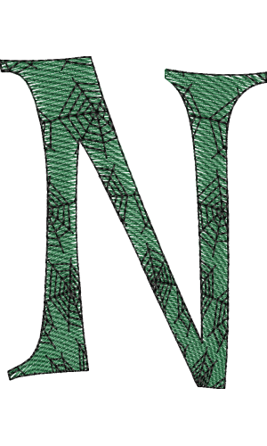 Whimsical Letter N
