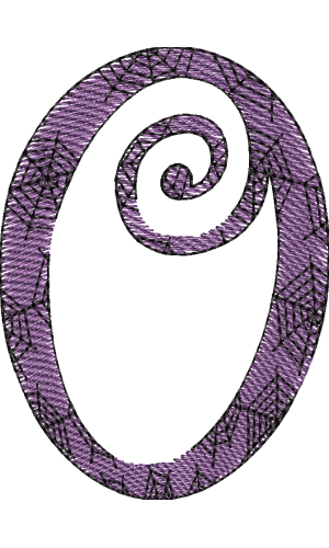 Whimsical Letter O