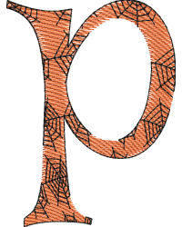Whimsical Letter P