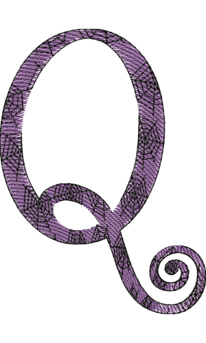 Whimsical Letter Q