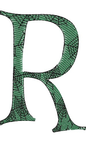 Whimsical Letter R