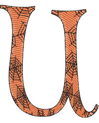 Whimsical Letter U