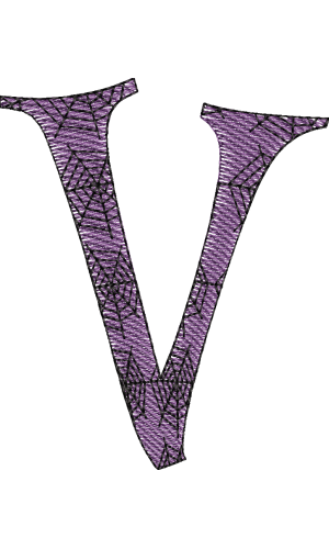 Whimsical Letter V Whimsical Letter V
