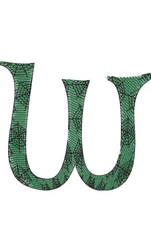 Whimsical Letter W