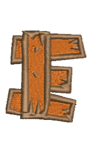 Wooden E