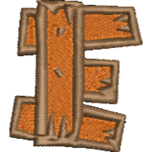 Wooden E