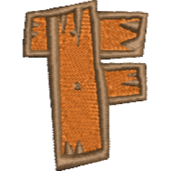 Wooden F