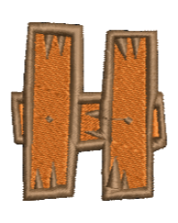 Wooden H