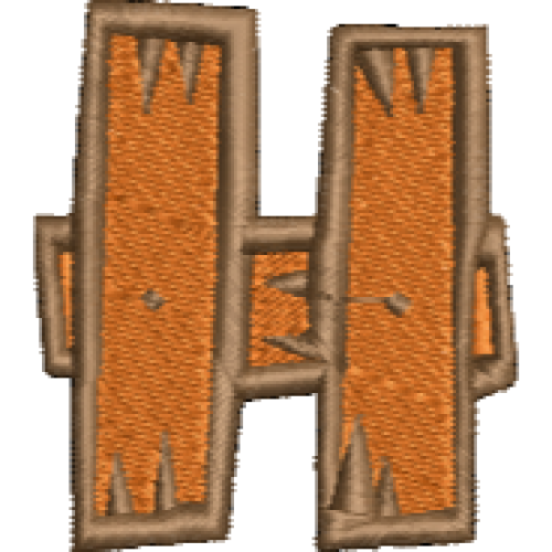 Wooden H