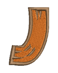 Wooden J