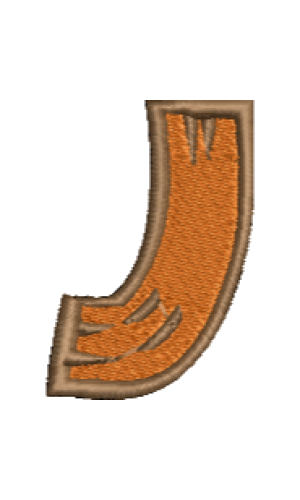 Wooden J